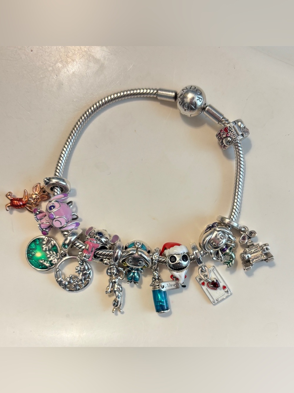 Pandora disney charm bracelet
